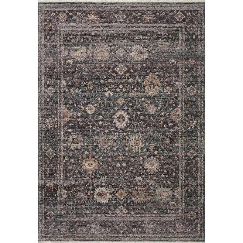 best carpet for creating a cozy reading nook -Alexander Home Lynda Vintage Botanical & Floral Area Rug