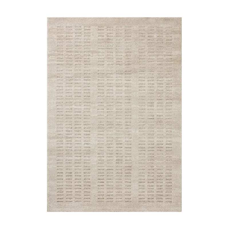 textured carpet for added personality -Amber Lewis x Loloi Monty Ivory / Beige