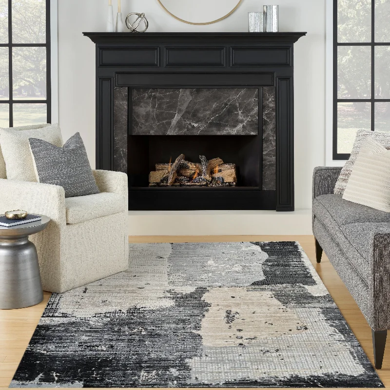 best carpet for a cozy winter home -Augustus Abtract rugs