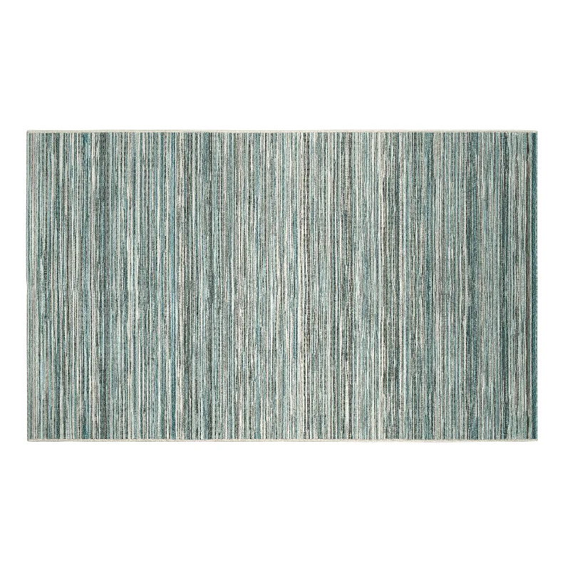 stylish carpet for monochrome interiors -Brighton Rug - 098-0122 6001-96 Light Blue