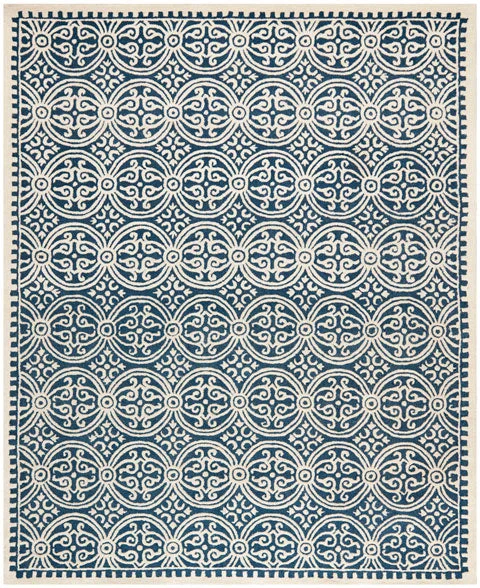 best carpet for classic European interiors -CAMBRIDGE 123, BLUE