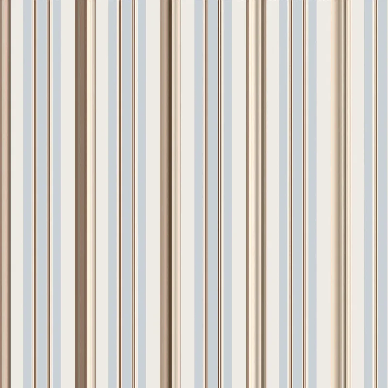 best carpet for chic monochrome interiors -Georgina Stripe Pale Blue Wallpaper Swatch