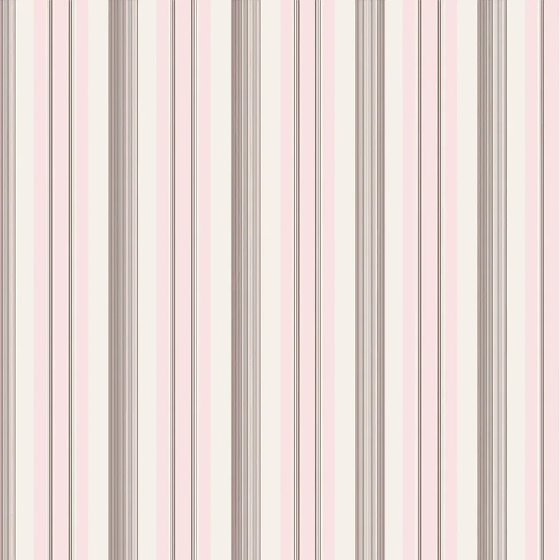 luxury carpet with hand-knotted finish -Georgina Stripe Pink Wallpaper Swatch