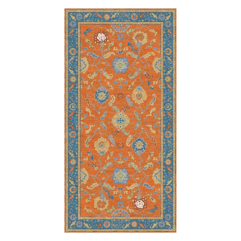 classic carpet with a modern twist -Hand Tufted Carpet Rug for Living Spaces | F-HT-038