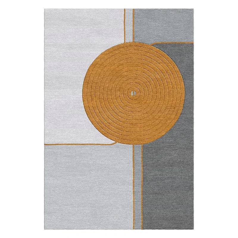 eco-conscious carpet made from jute -Hand Tufted Carpet Rug for Living Spaces | F-HT-039