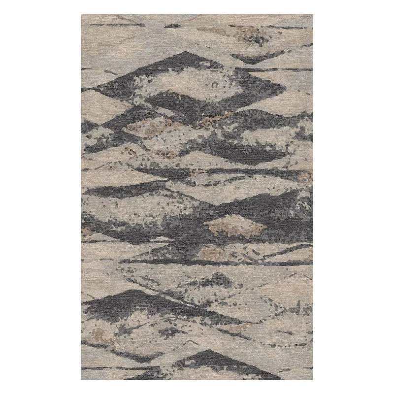 carpet that blends with hardwood floors -Hand Tufted Carpet Rug for Living Spaces | F-HT-041