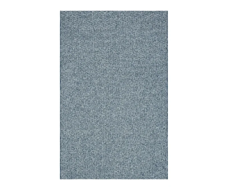 high-pile carpet for ultra-soft walking experience -Karastan Lanai Outdoor Rug - Blue