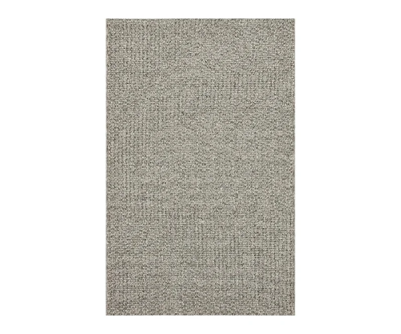 best carpet for neutral-toned interiors -Karastan Lanai Outdoor Rug - Gray