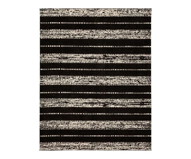 carpet tiles vs traditional carpet -Karastan Traverse Lanes Rug - Charcoal