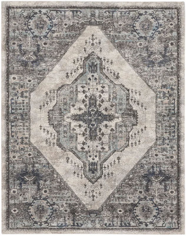 Kathy Ireland American Manor AMR02 Grey Area Rug