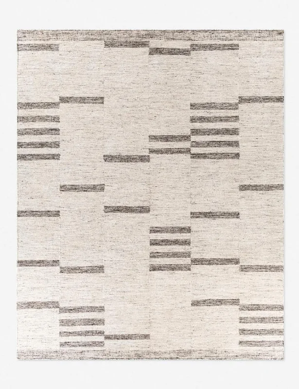 best carpet for children’s playroom -Kenji Handwoven Wool-Blend Rug