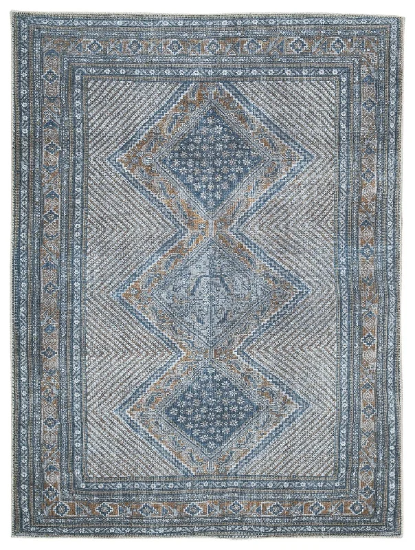 Persian carpet with intricate hand-carved details -Landler - Area Rug