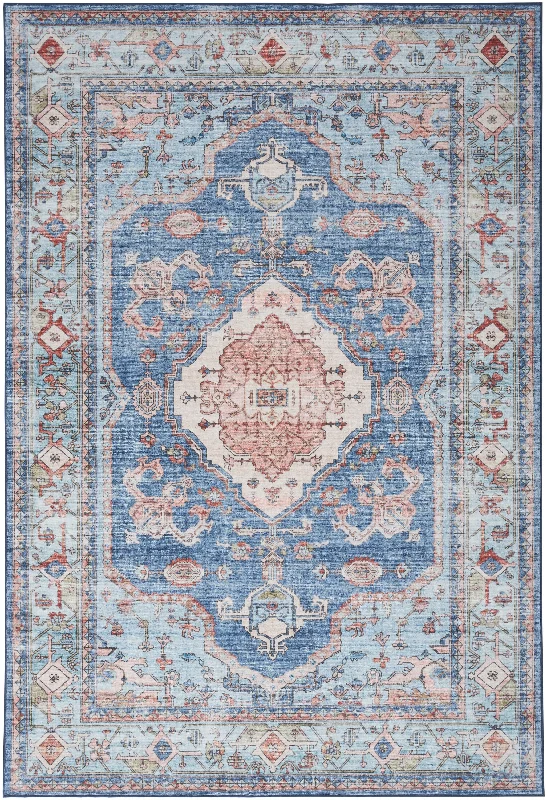 elegant carpet for sophisticated decor -Nourison Fulton FUL11 Blue Area Rug