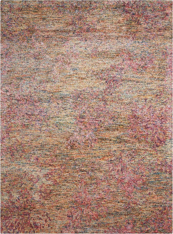 thick carpet for underfloor heating -Nourison Gemstone GEM02 Tourmaline Area Rug