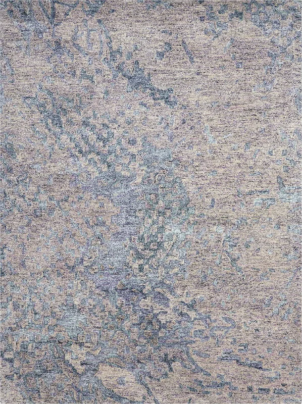 carpet that enhances acoustic performance -Nourison Gemstone GEM05 Sapphire Area Rug