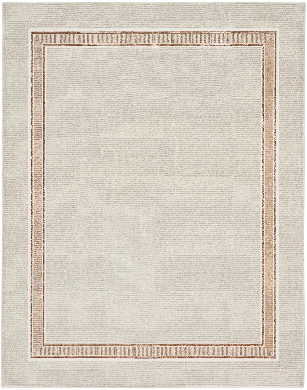 modern carpet designs -Nourison Glitz GLZ08 Ivory Cream Area Rug