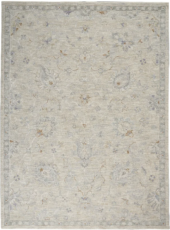 machine washable carpet -Nourison Infinite IFT04 Lt Grey Area Rug