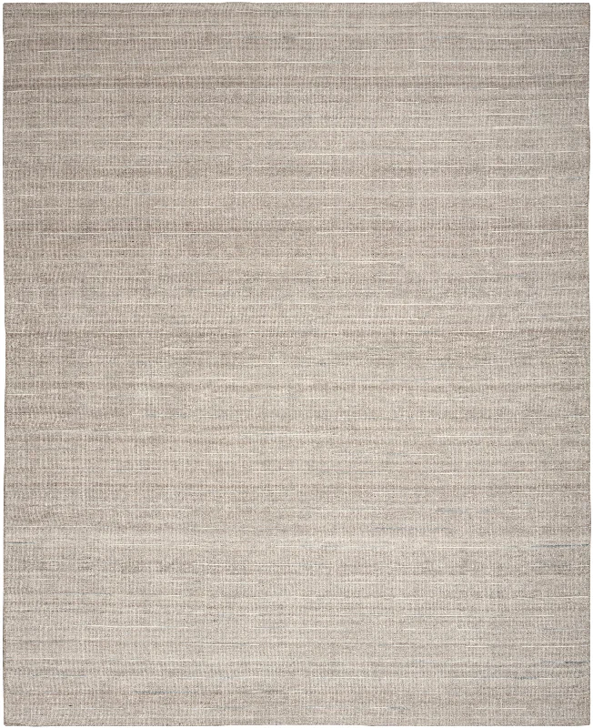 high-pile carpet for winter warmth -Nourison Interweave IWV01 Grey Area Rug