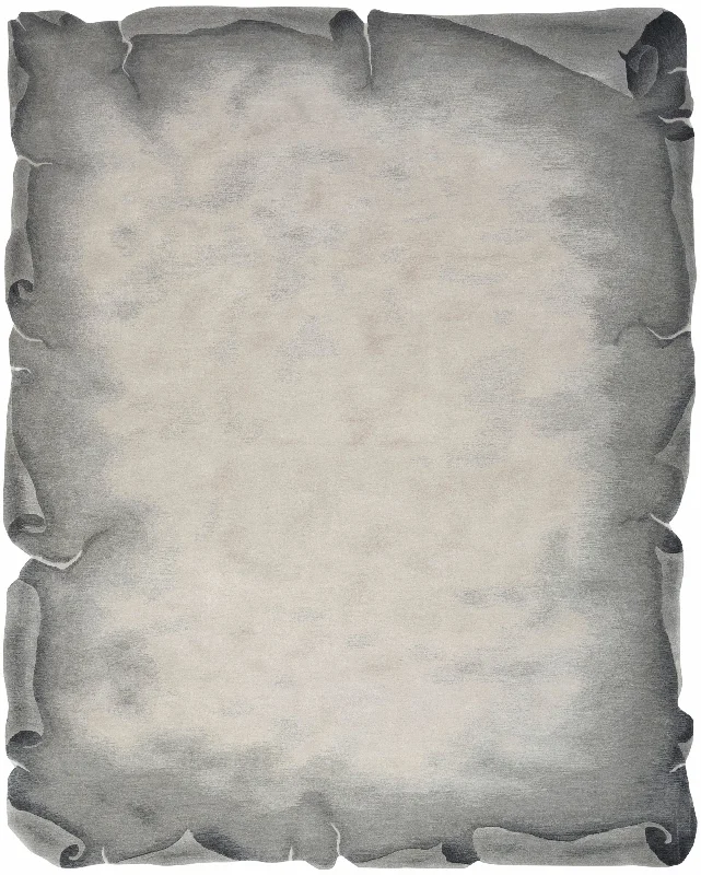 luxury carpet with baroque-inspired designs -Nourison Limted Edition LIM01 Grey Area Rug