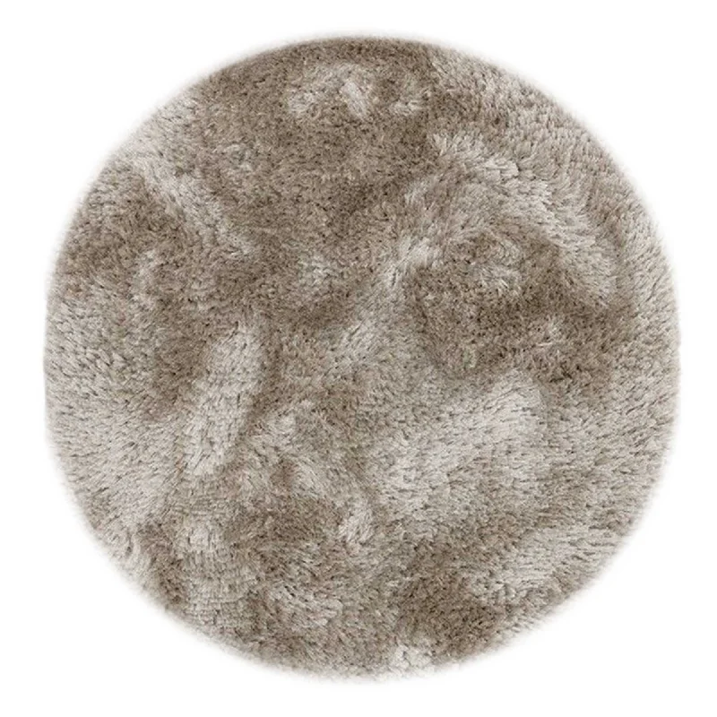 easy to vacuum carpet options -Plush - Round Rug 150cm