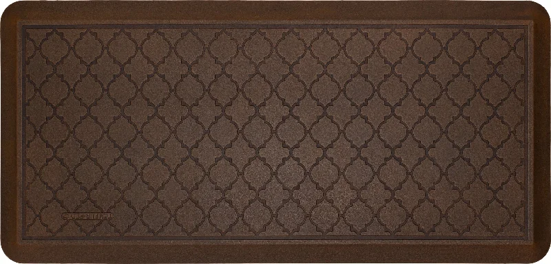 eco-friendly carpet with breathable organic cotton backing -Tempur-Pedic Ultra Comfort Lattice Copper