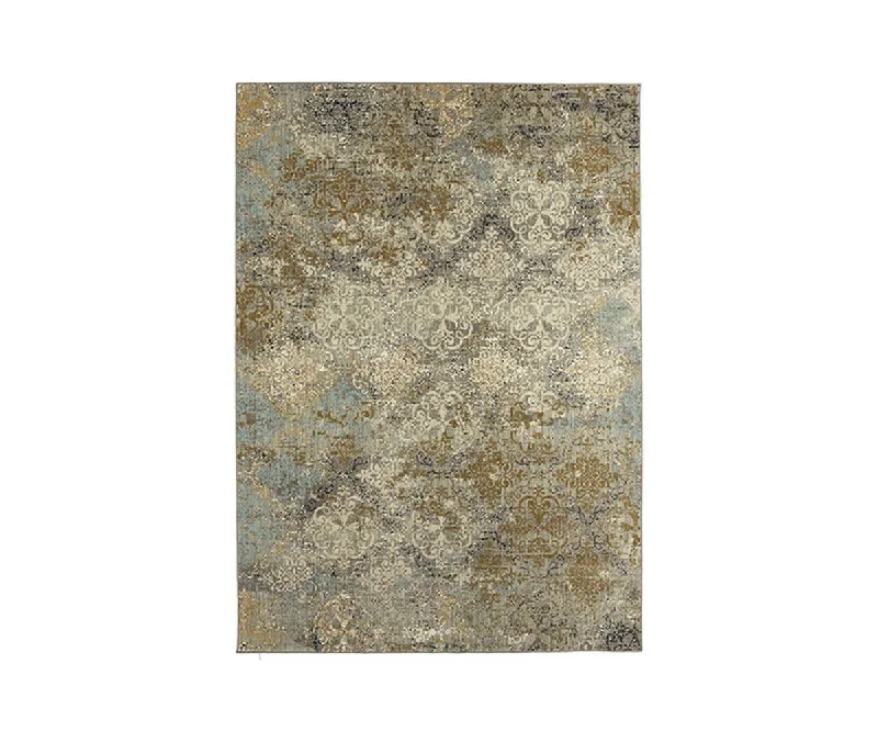 best carpet for Scandinavian-style homes -Karastan Touchstone Moy Rug - Willow Grey