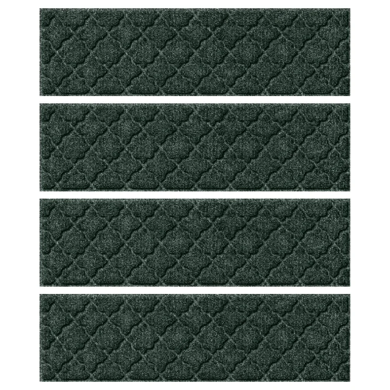 durable carpet for high traffic areas -WaterHog Cordova 8.5"x30" Indoor/Outdoor Stair Treads Set/4 - 8.5x30