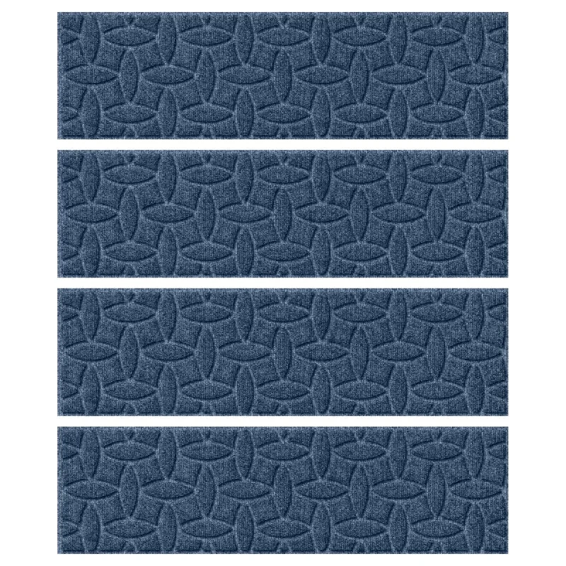 geometric pattern carpet -WaterHog Ellipse 8.5"x30" Indoor/Outdoor Stair Treads Set/4 - 8.5x30