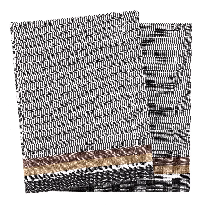 water resistant carpet for bathrooms -Xavier Stripe Napkin Set of 4