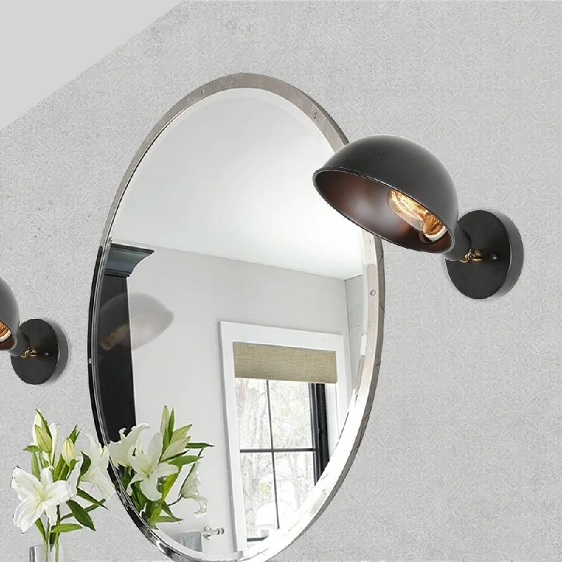 Carbon Loft DeMille Industrial Dome Wall Lamp Wall Lighting Reading Lights Wall Sconce - N/A