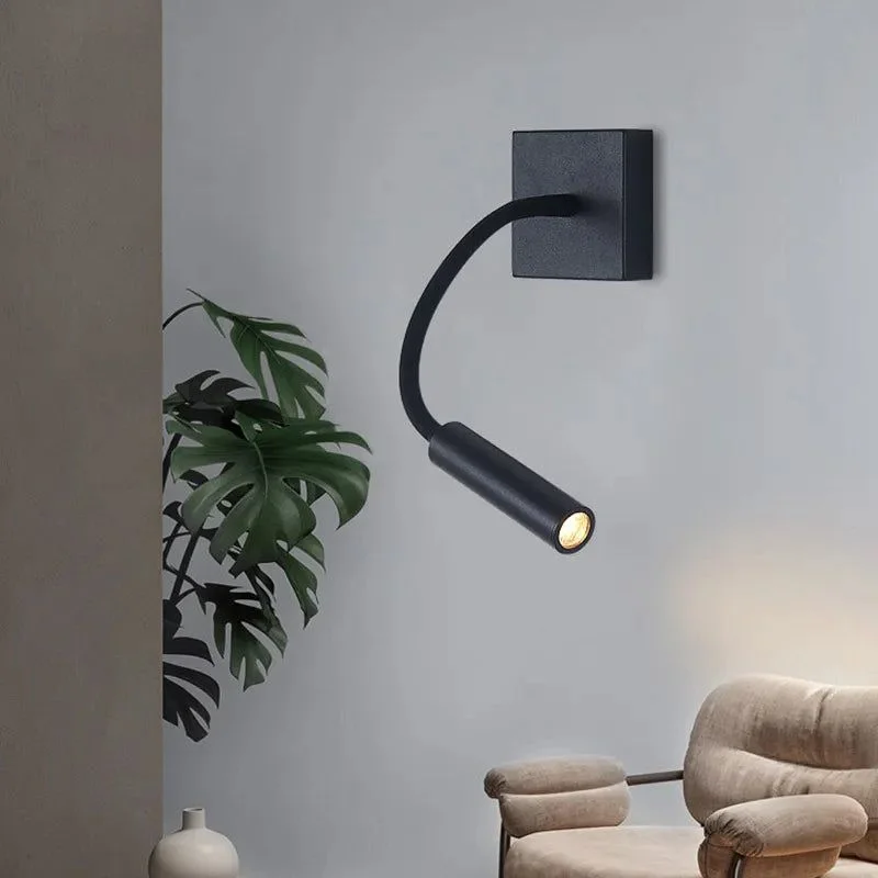 Flexible LED Gooseneck Sconces for Reading Study Room