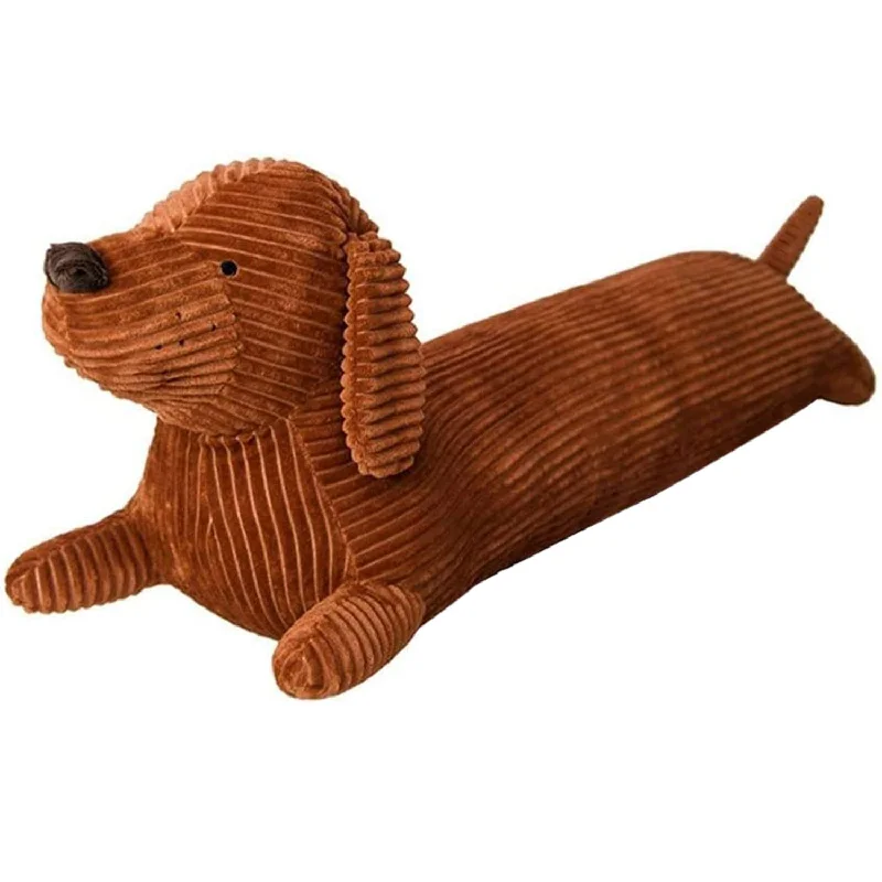 Pillow with backorder now-43“ Plush Long Pillow Brown Dog Body Pillow Animal Doll Cartoon Body Sleepi