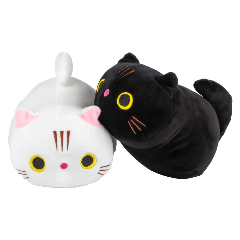 Pillow with small footprint-8 Inch 2Pcs Cat Plush Toys Set Soft Stuffed Animal Plush Pillow Cute Cat Pl