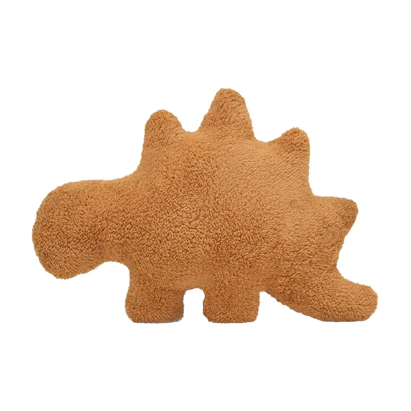 Pillow with sustainable benefits-Dino Nugget Plush,18 In Dino Nugget Pillow Stuffed Toy, Funny Dino Chicken