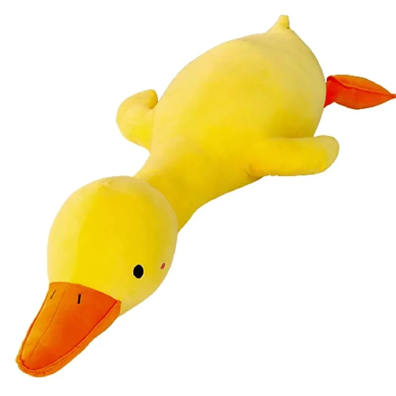 Pillow with drying guide-Duck Plush Pillow Stuffed Animal Toy, Cute Giant Goose Plush Duck Stuffed A