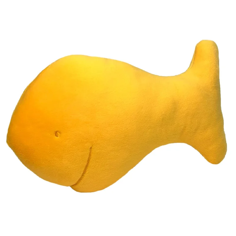 Pillow with eco-conscious benefits-Fish Chicken Nugget Plush, 13 Inch Gold Soft Fish Chicken Nuggets Pillow Fo