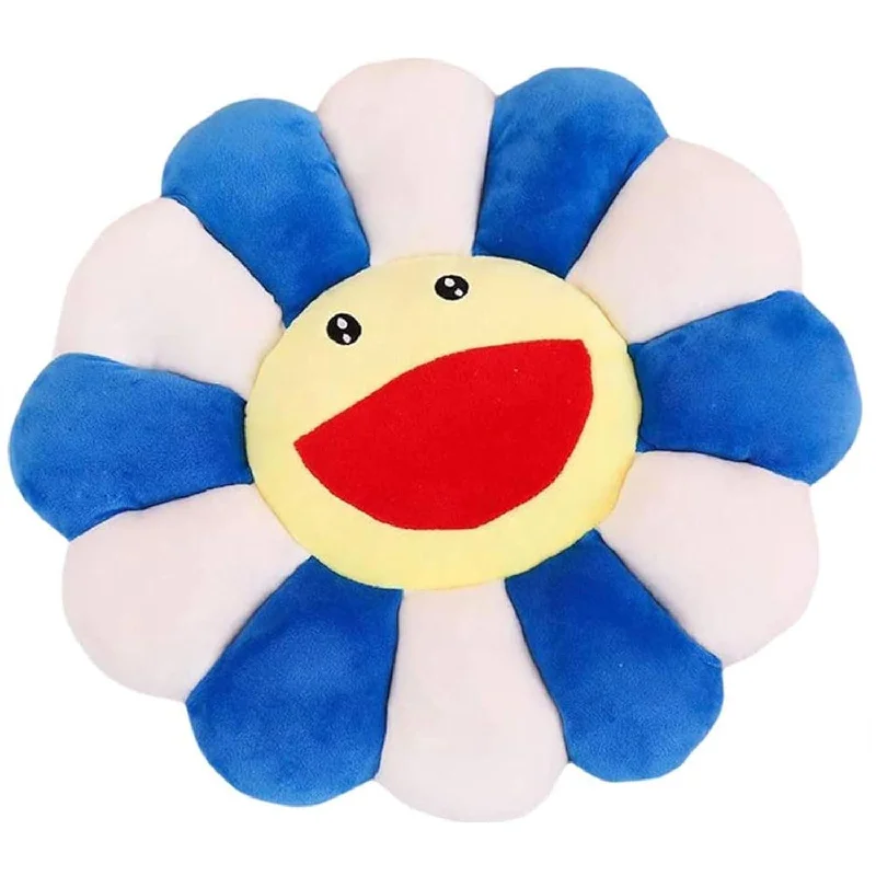 Pillow with handmade quality-Flower Plush Pillow, Sunflower Pillow Soft & Comfortable Sunflower Cushion