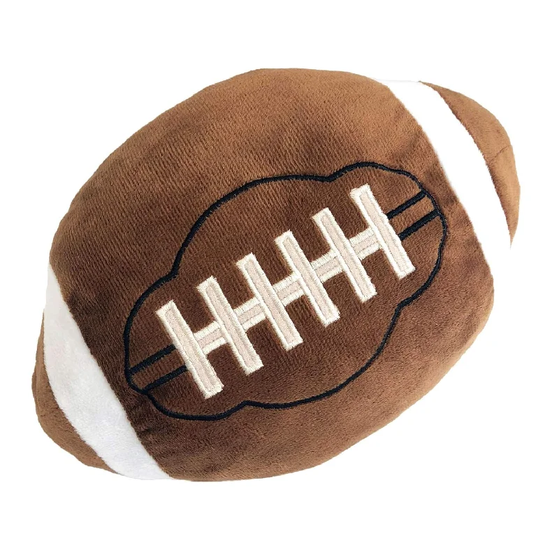 Pillow for pressure relief-Football Plush Pillow Fluffy Durable Football Pillows Stuffed Football Thro