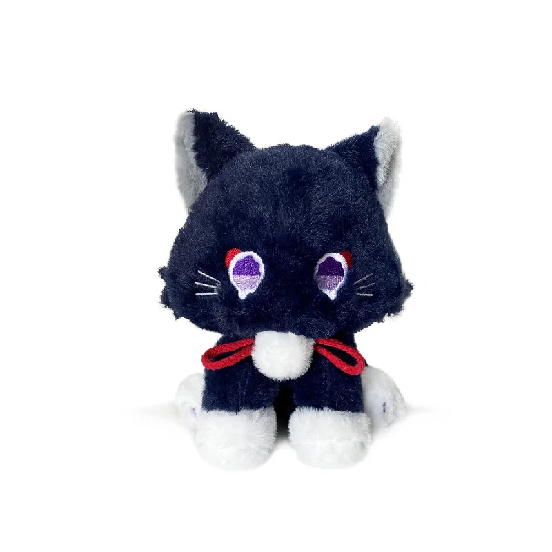 Pillow with in-store stock-Kawaii Plush Pillow Scaramouche Wanderer Cat Plush Cute Stuff 10" Soft Stuf