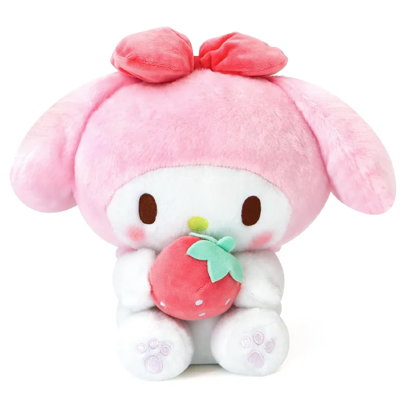 Pillow with flat design-Kawaii Plush Toys With Strawberry Pillow, Stuffed Plush Doll, Cartoon Toys Thr