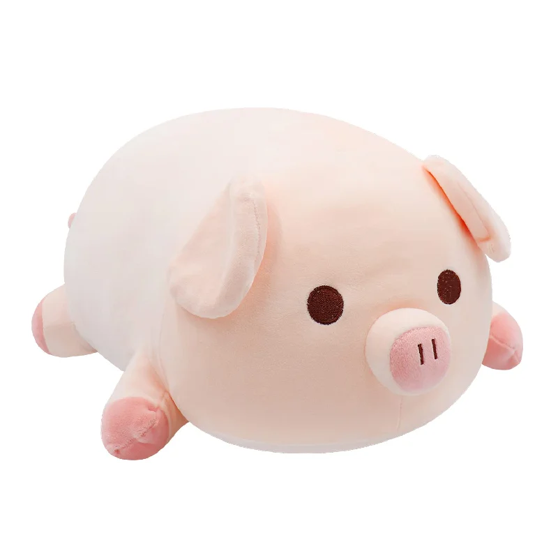 Pillow with curbside option-Plush Toy 15.7'' Kawaii Pig, Soft Stuffed Animal Plush Pillow For Kids Girl