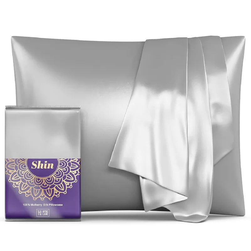 Pillow with mass-produced-16 Momme 100% Pure Mulberry Silk Pillowcase For Hair And Skin With Hidden Zipp