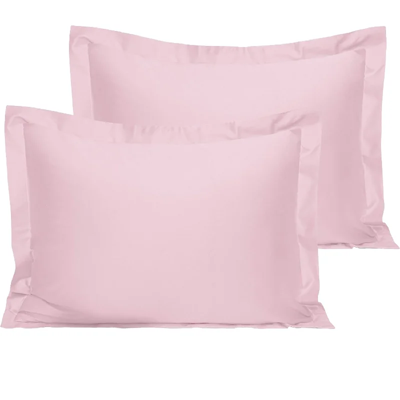 Pillow with sweat-resistant-2 Pack 500 Thread Count 100% Egyptian Cotton Standard Pillow Shams, Super Soft