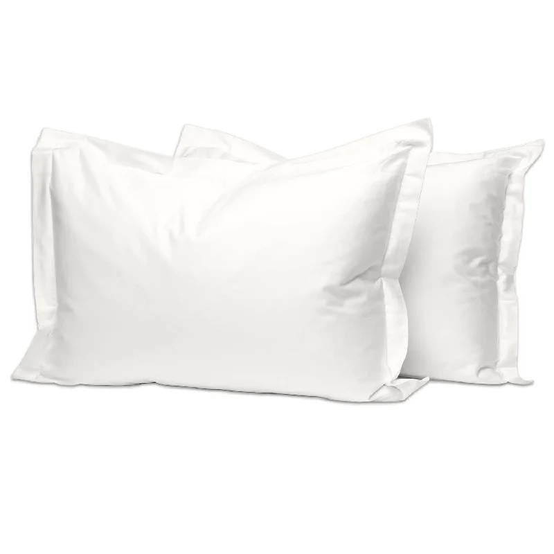 Pillow for bedroom-400 Thread Count Cotton-Pillow-Shams-King Size, 2 Pack 100% Long Staple Cotton