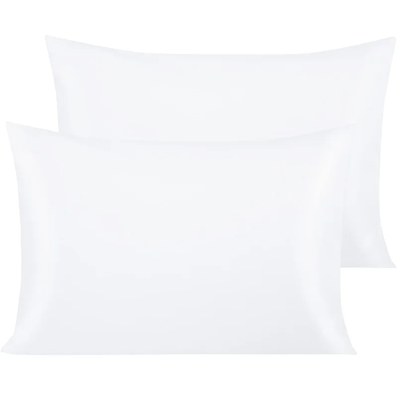 Pillow with American comfort-500 Thread Count 100% Egyptian Cotton Queen Pillowcases, Super Soft And Breath