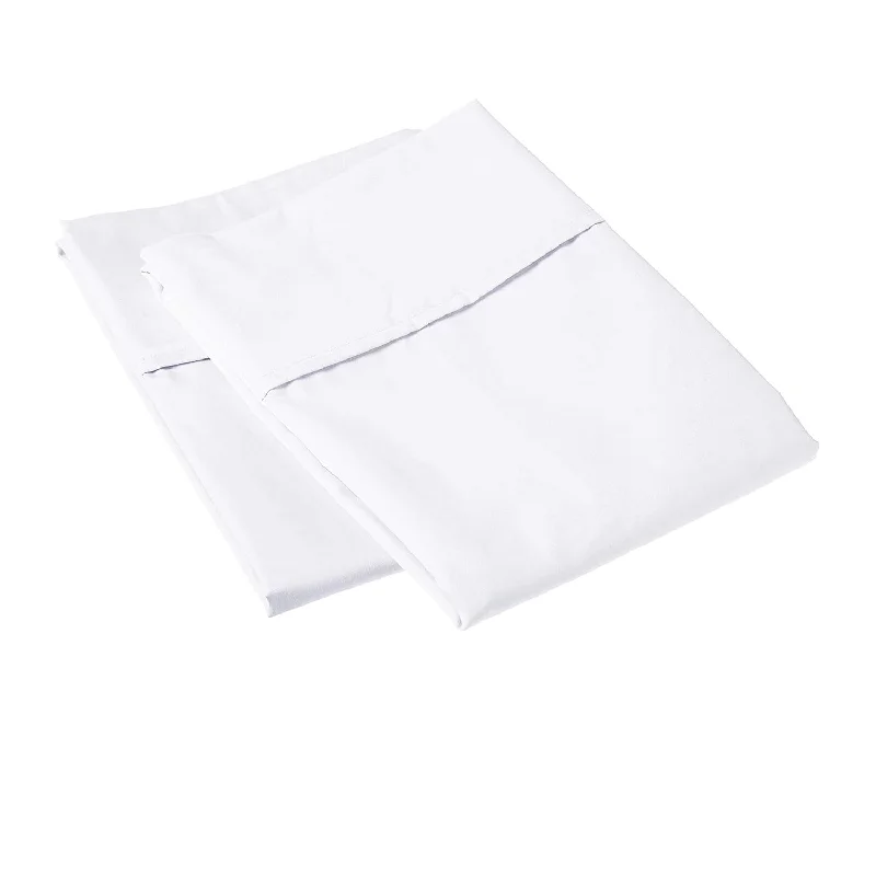 Pillow with anti-allergy benefits-800 Thread Count Cotton King Pillowcases White, 100% Long Staple Cotton Smooth