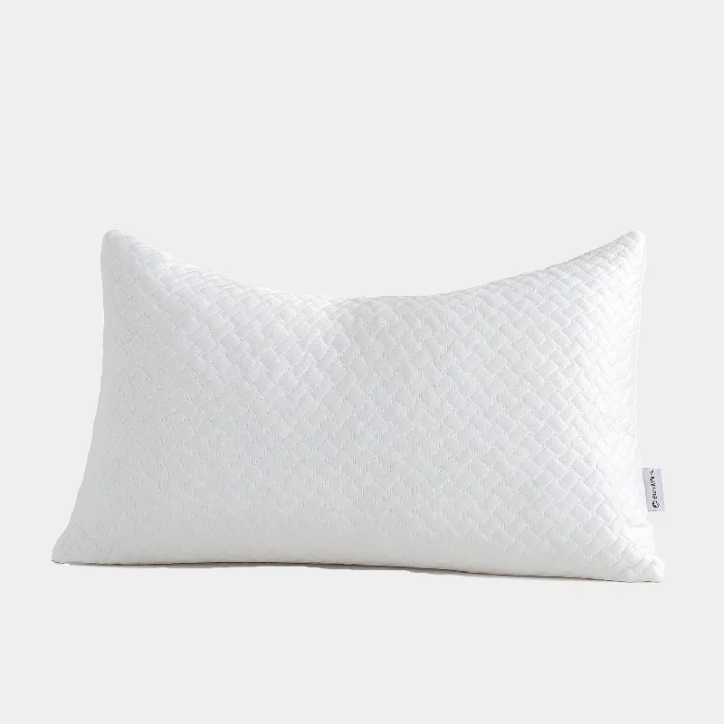 Pillow with restock soon-Cooling Shredded Memory Foam Pillow For Side Sleeper Pillow For Neck And Shoul