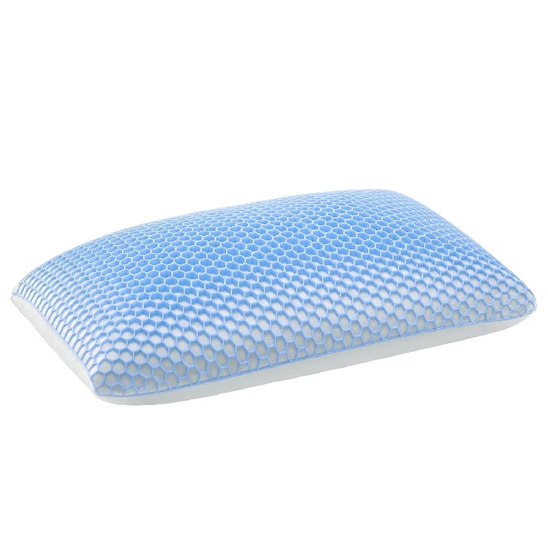 Pillow with wholesale price-Harmony Pillow For Sleeping Elastic Grid Hex With Natural Latex Core Breathabl