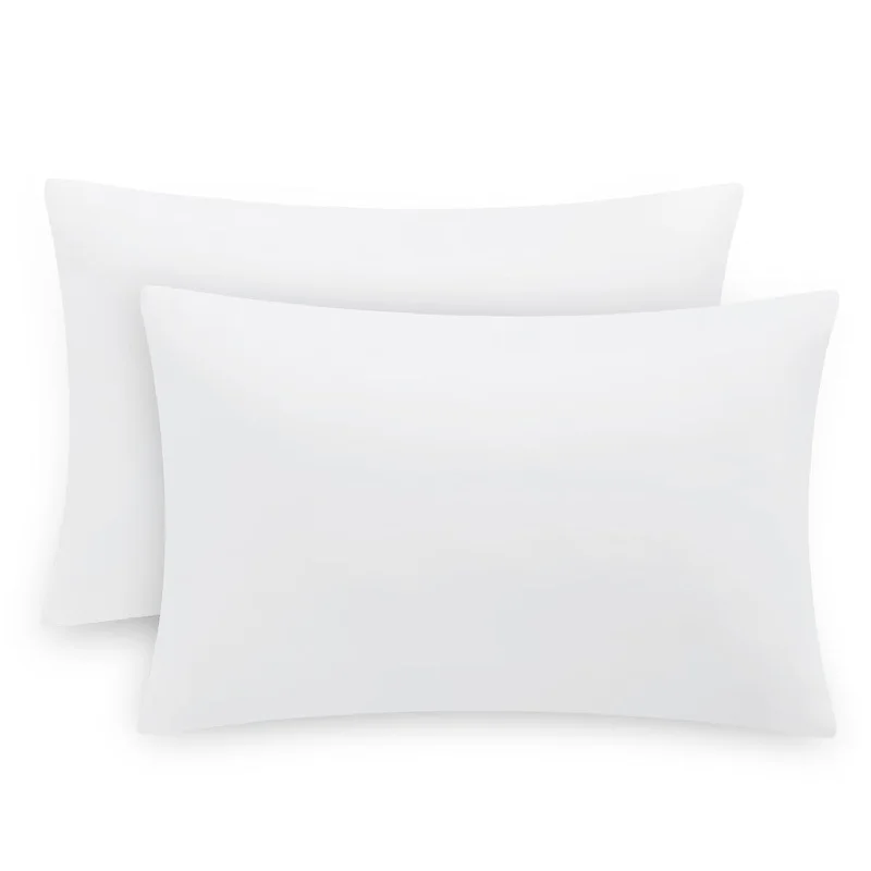 Pillow with anniversary surprise-Queen Size Pillow Cases Set Of 2 - White Queen Pillowcase 2 Pack With Envelope