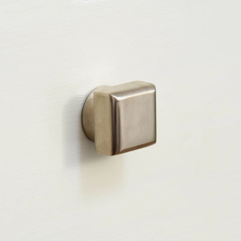 Pillow with free delivery-Satin Nickel Pillow Cabinet Knob